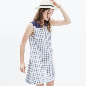 Madewell Sunday Embroidered Shirt Dress